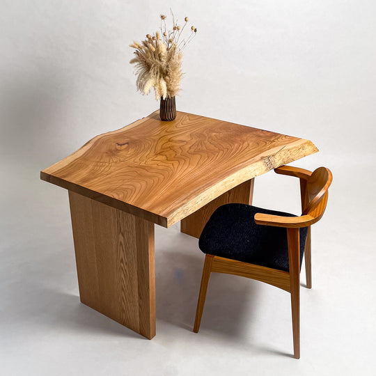 No.2413　欅（けやき）/一枚板デスク