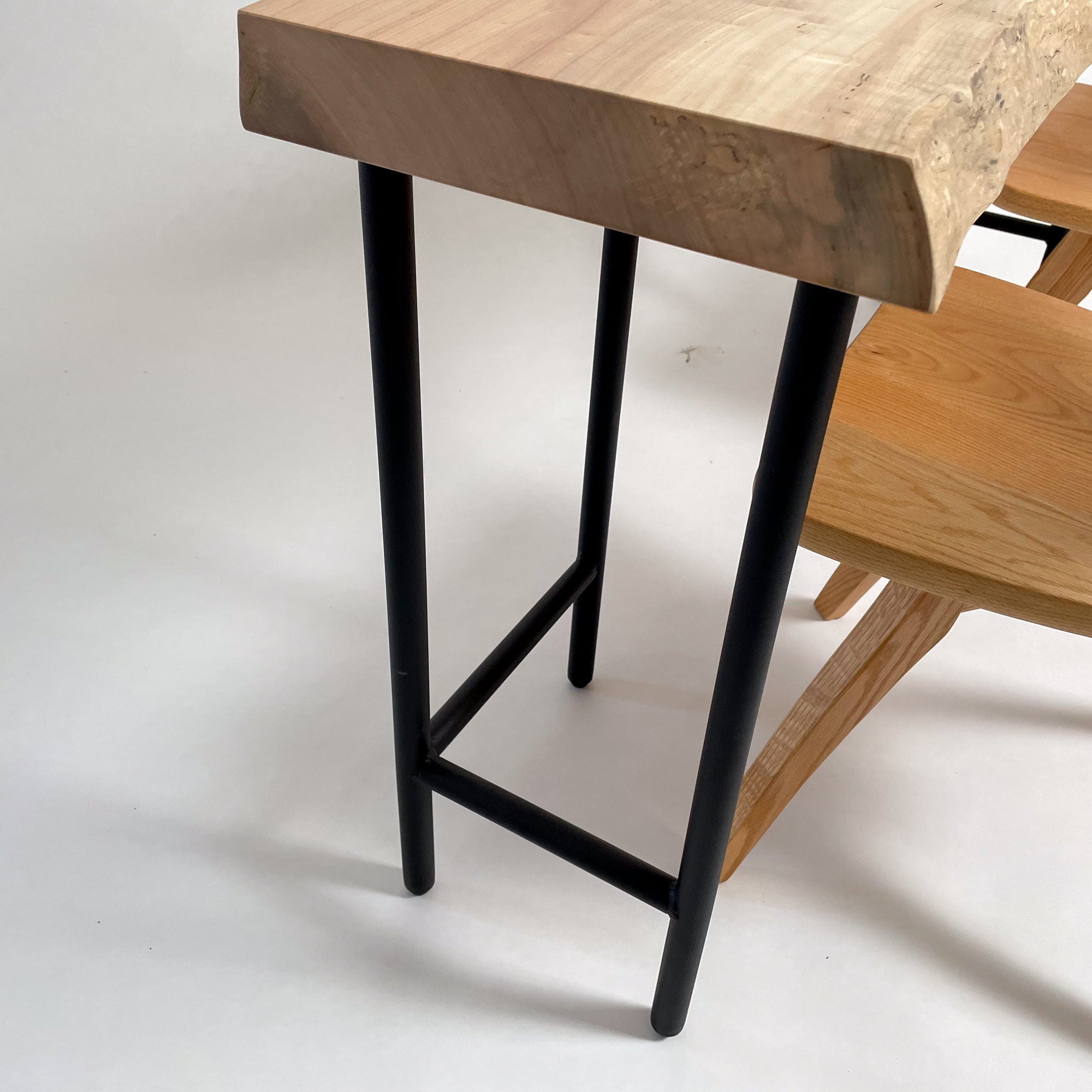 カウンターテーブル 楓の木MDF KIDOMEIMOKU 楓一枚板カウンター｜150cm(2人掛け) – 【公式】鬼童銘木