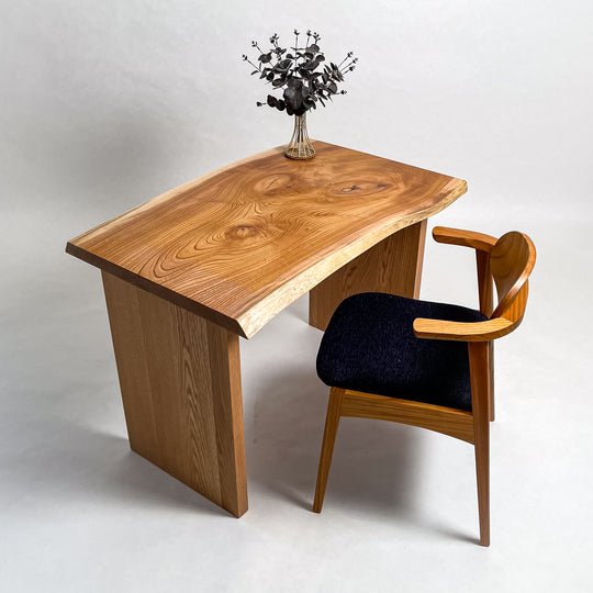 No.2167　欅（けやき）/一枚板デスク