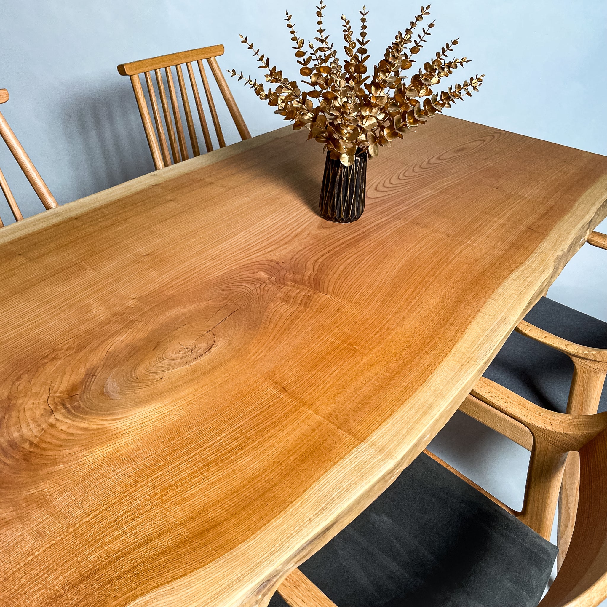 KIDOMEIMOKU 欅一枚板ダイニングテーブル｜160cm(4人掛け) – 【公式