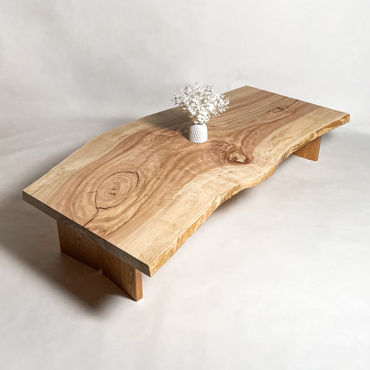 No.2033　栃（とち）/一枚板座卓