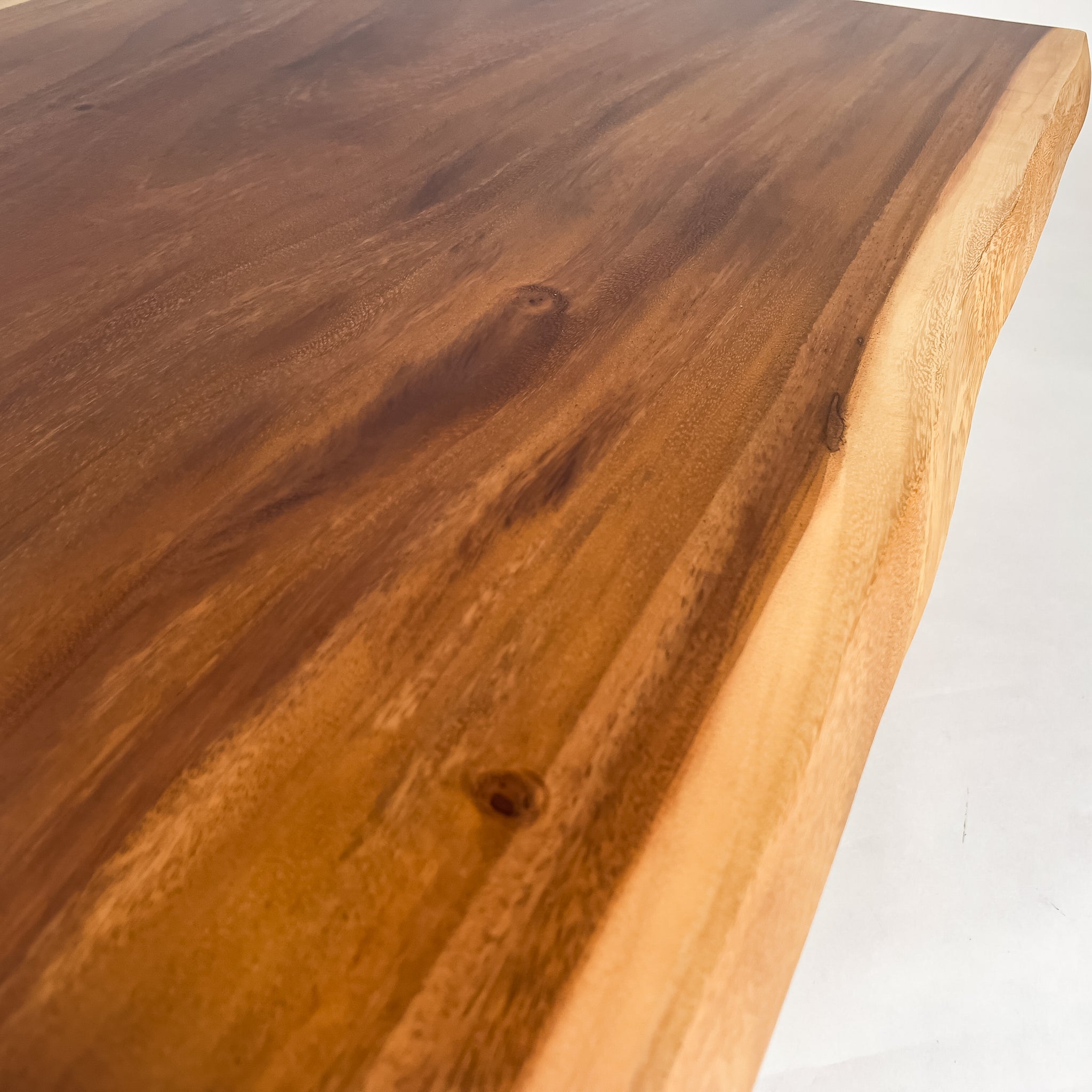 モンキーポッド一枚板ダイニングテーブル|在庫1点|鬼童銘木