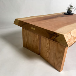 No.1934　吉野杉/一枚板ローテーブル