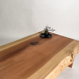 No.1934　吉野杉/一枚板ローテーブル