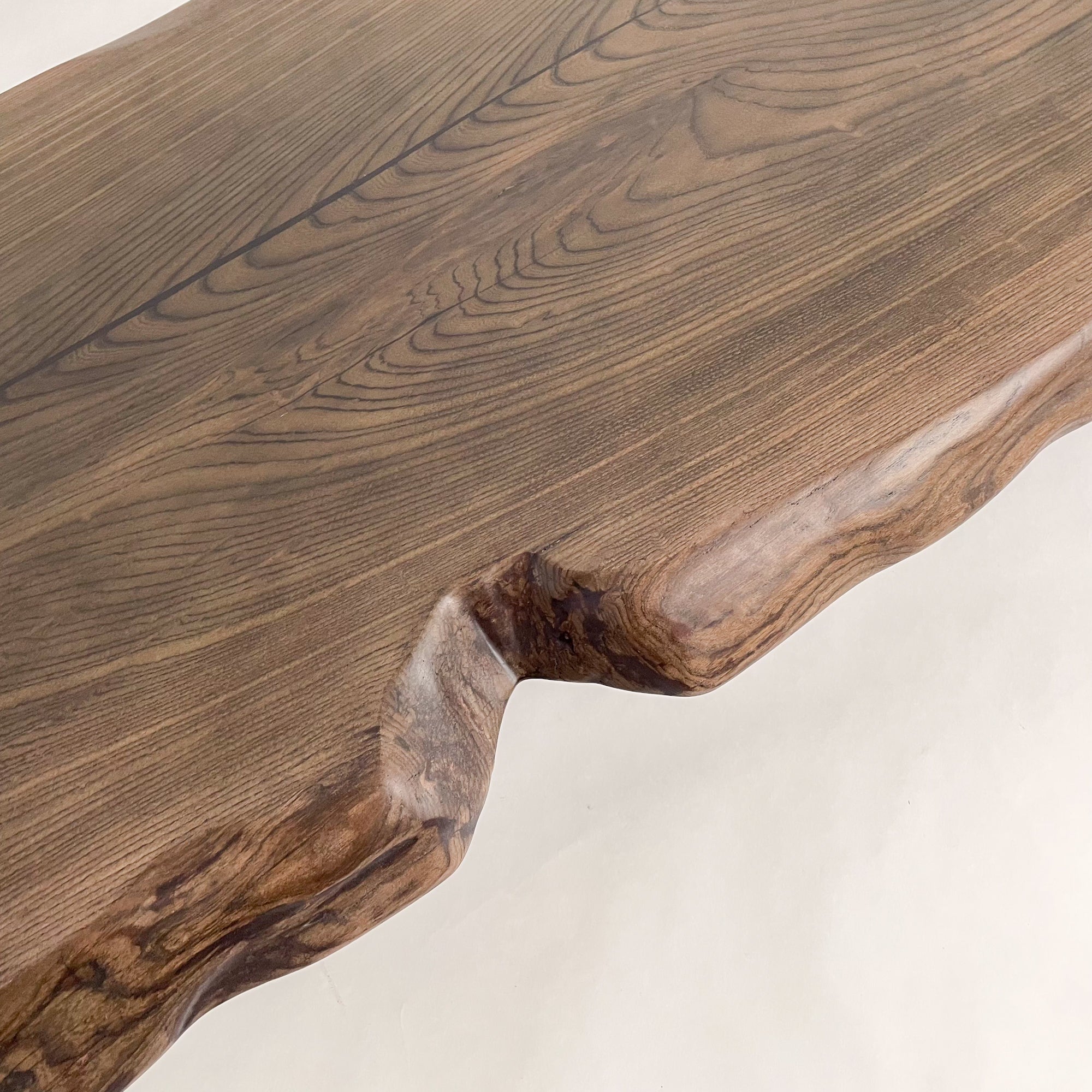 KIDOMEIMOKU 神代欅一枚板ダイニングテーブル｜180cm(6人掛け