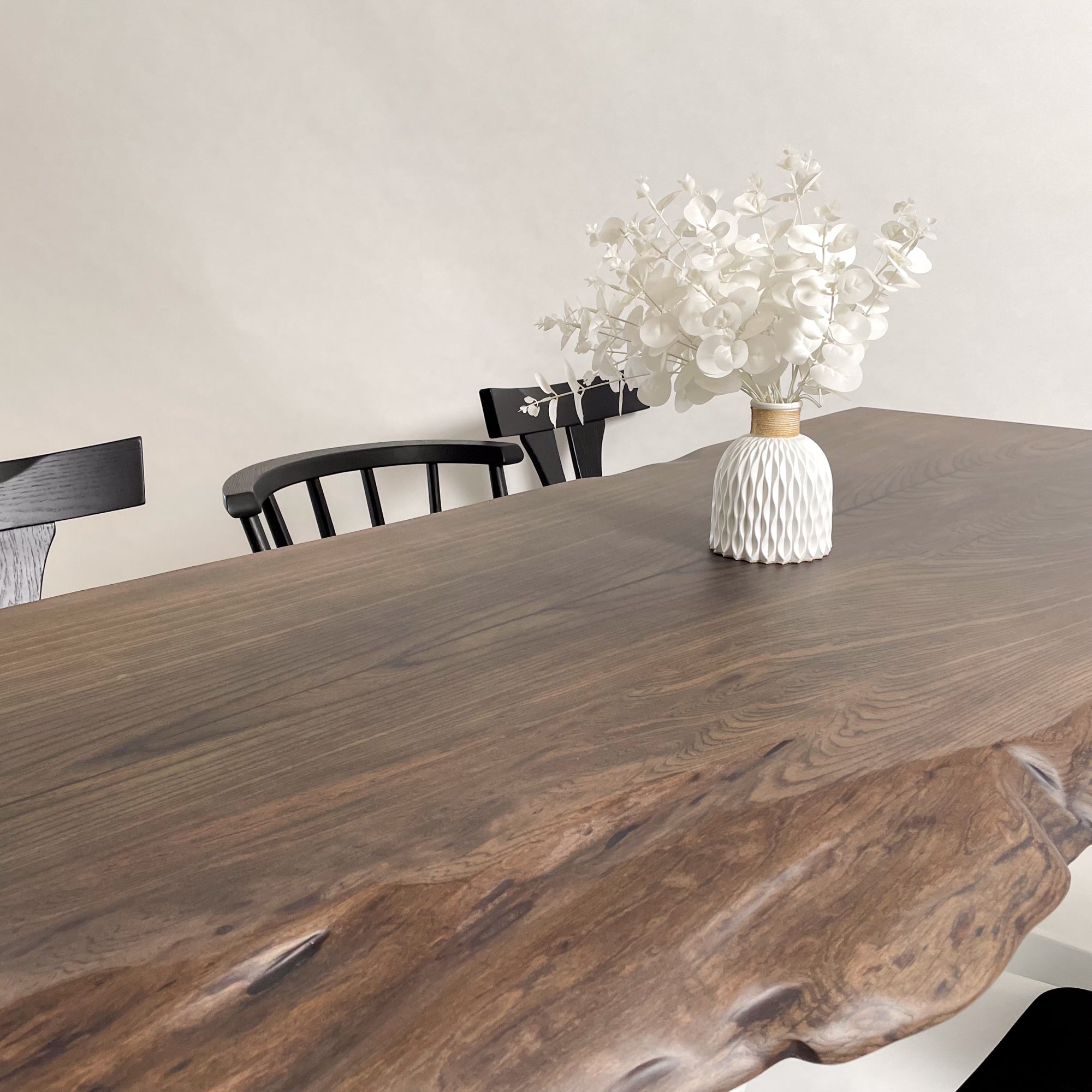 KIDOMEIMOKU 神代欅一枚板ダイニングテーブル｜180cm(6人掛け