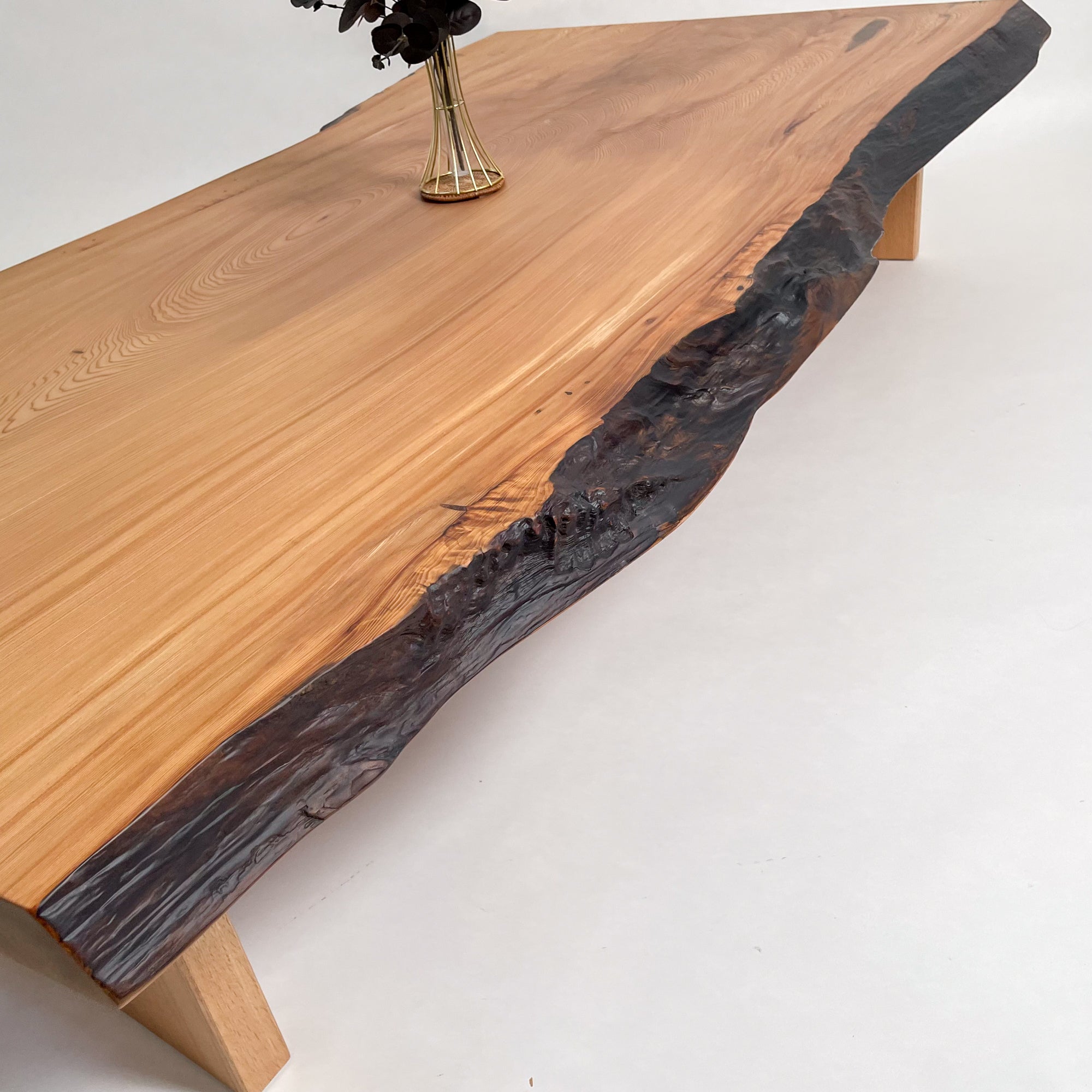 KIDO MEIMOKU 屋久杉一枚板リビングテーブル｜190cm(6人掛け) – KIDO