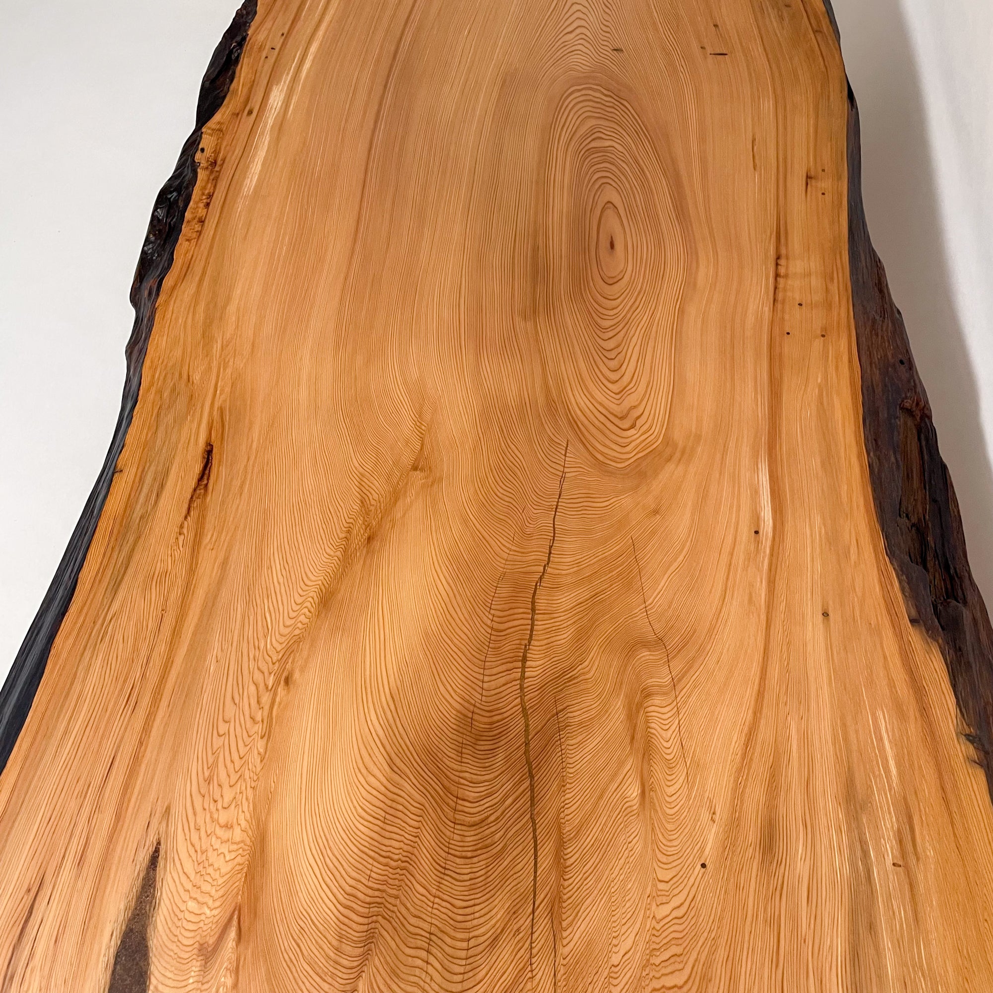 ■屋久杉テーブル　180cm×95cm　ヴィンテージ KIDOMEIMOKU 屋久杉一枚板ダイニングテーブル｜180cm(6人掛け