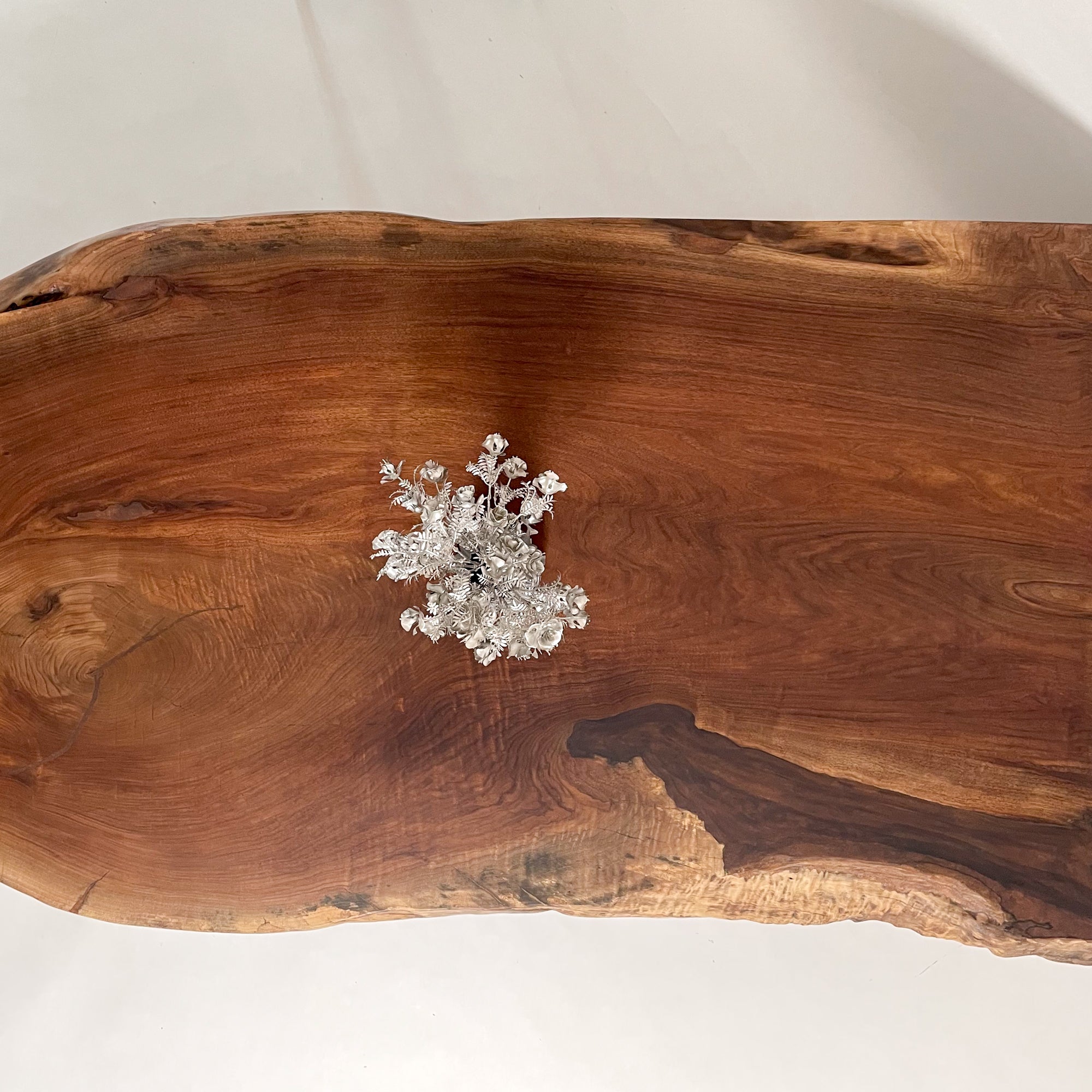 KIDOMEIMOKU ウォールナット一枚板リビングテーブル｜190cm(6人