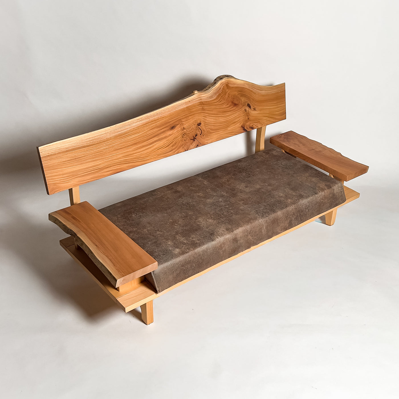 No.2251N　欅（けやき）/天然無垢 一枚板ソファ