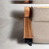 No.2265　吉野杉（よしのすぎ）/天然無垢 一枚板ソファ