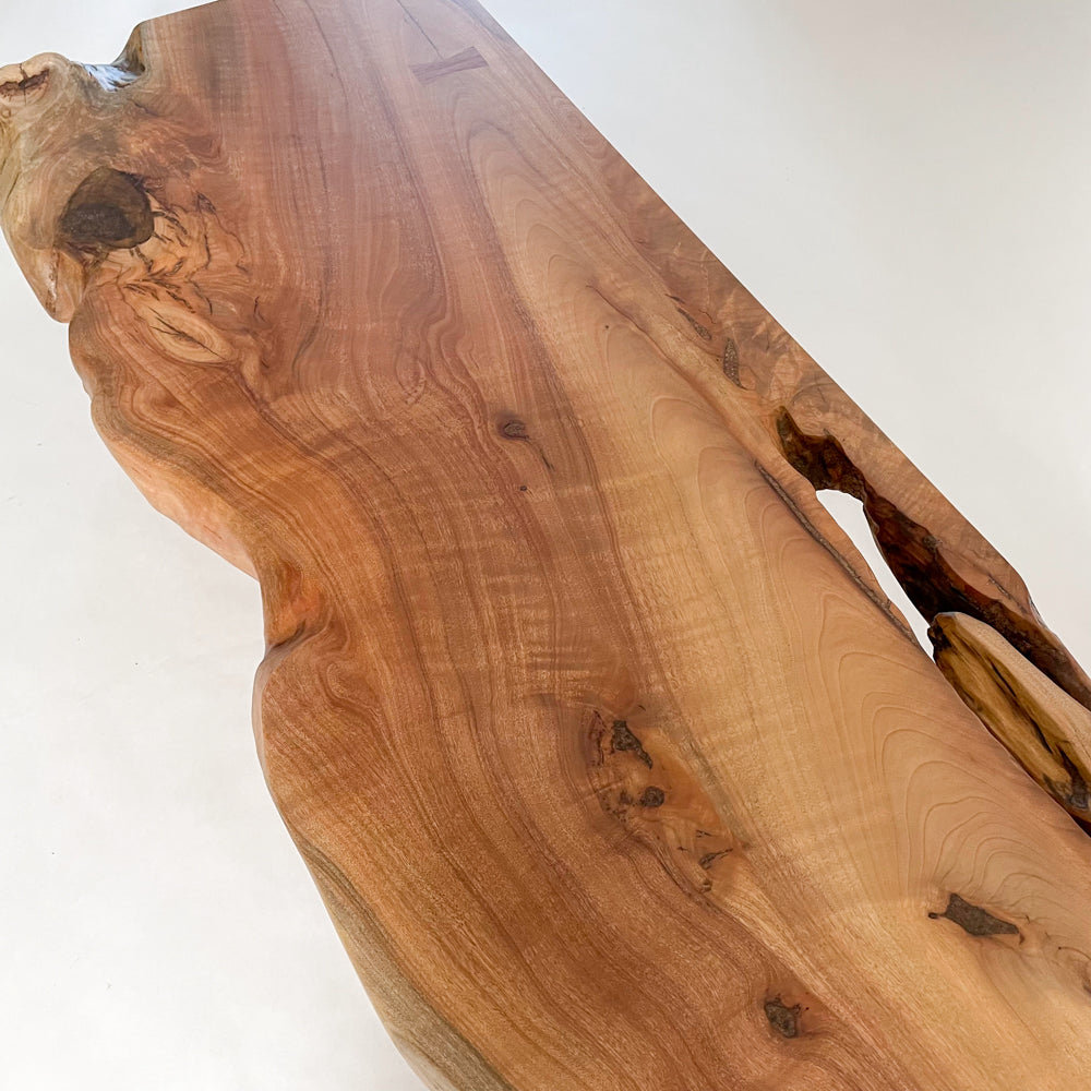 一枚板 切り株 ナチュラルウッド 特大46cm 樹齢約80年 ハンドメイドB
