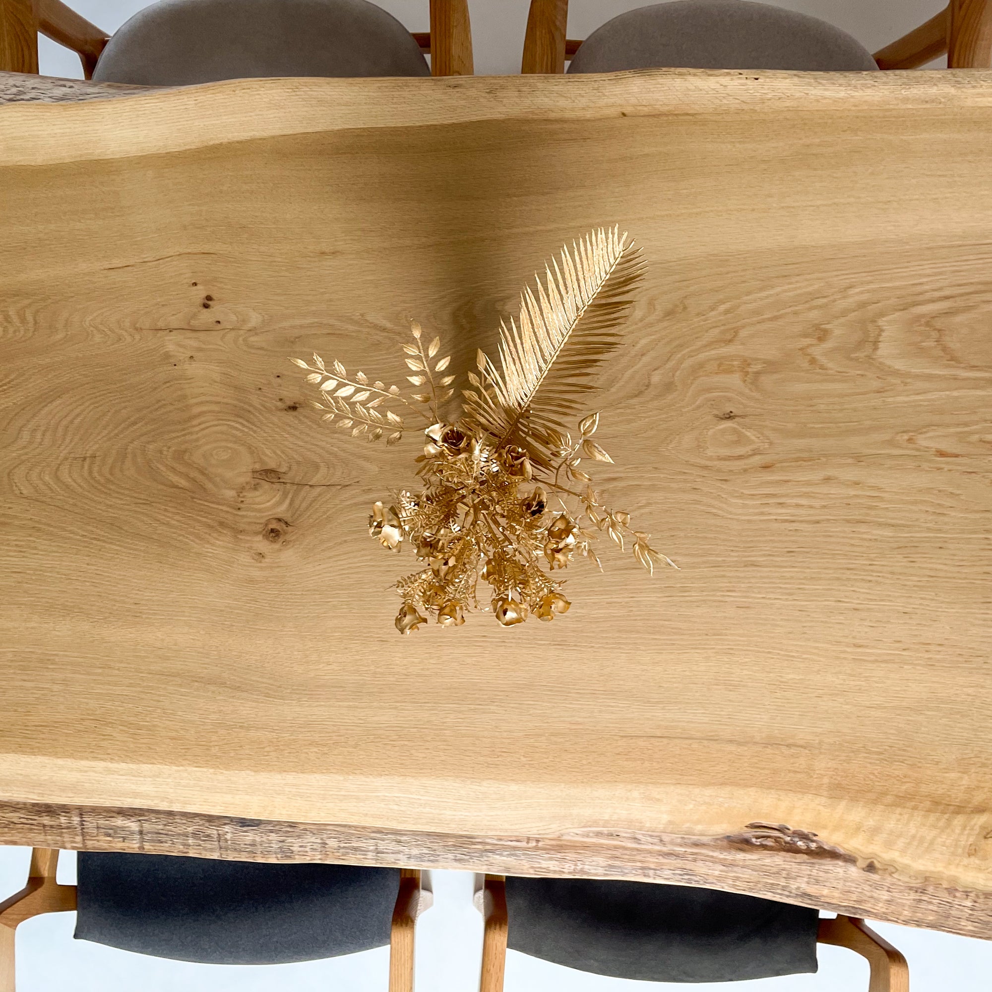 KIDOMEIMOKU 楢一枚板ダイニングテーブル｜160cm(4人掛け) – 【公式