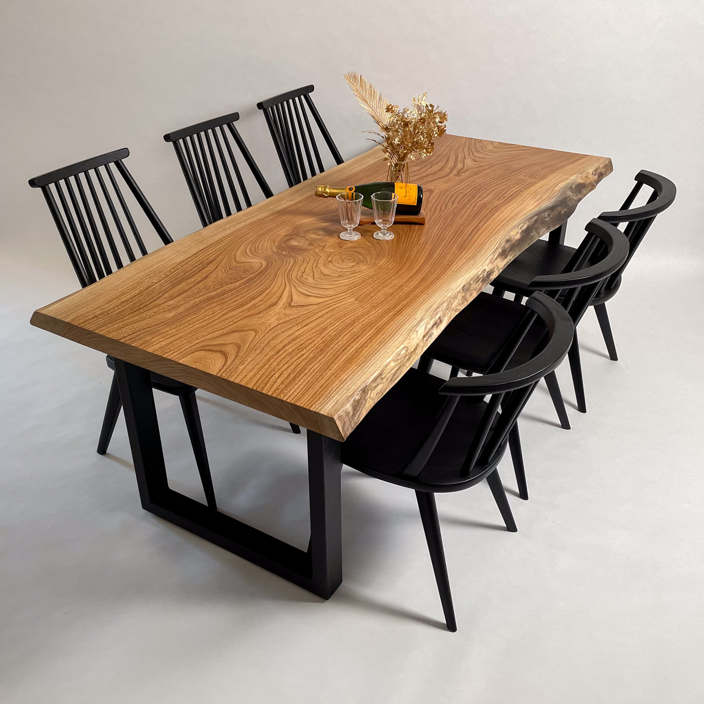 No.1801　欅（けやき）/一枚板ダイニングテーブル