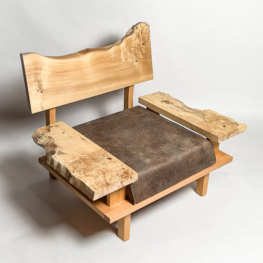 No.2005N　ポプラ/一枚板ソファ