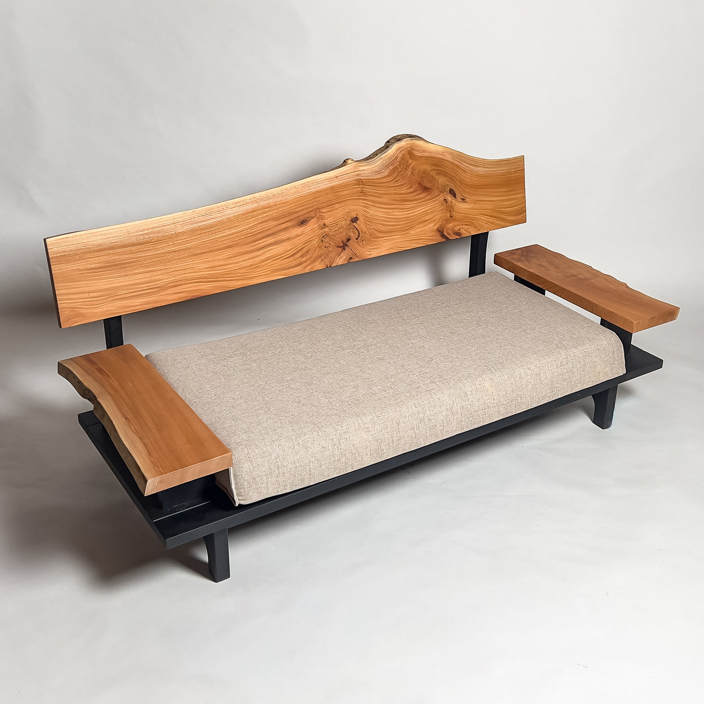 No.2251B　欅（けやき）/天然無垢 一枚板ソファ