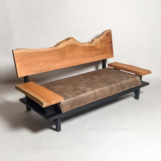 No.2001B　欅（けやき）/一枚板ソファ