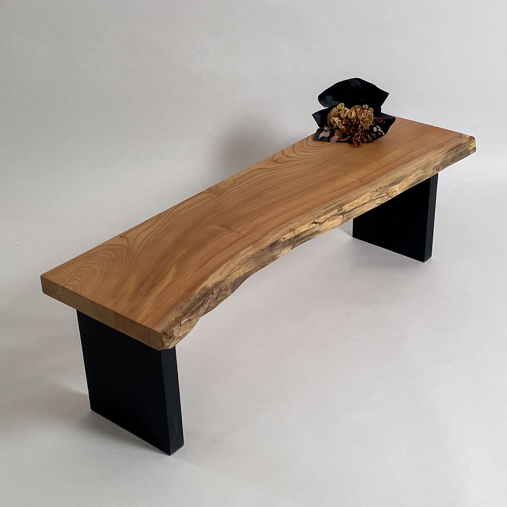 KIDO MEIMOKU 欅一枚板ベンチ｜130cm – 【公式】KIDO MEIMOKU（鬼童