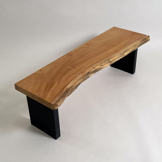 No.1855　欅（けやき）/一枚板ベンチ