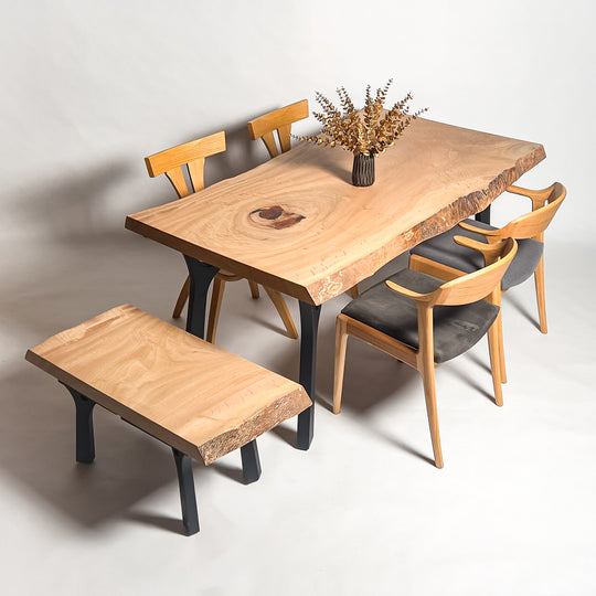 木製ナチュラルウッドテーブル一枚板 一枚板ダイニングテーブル｜【公式】KIDOMEIMOKU オンライン