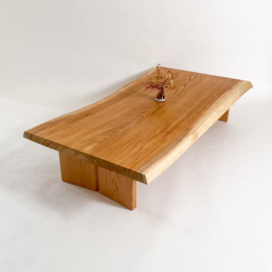 No.1885　欅（けやき）/一枚板座卓