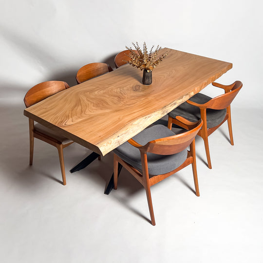 No.2011　欅（けやき）/一枚板ダイニングテーブル