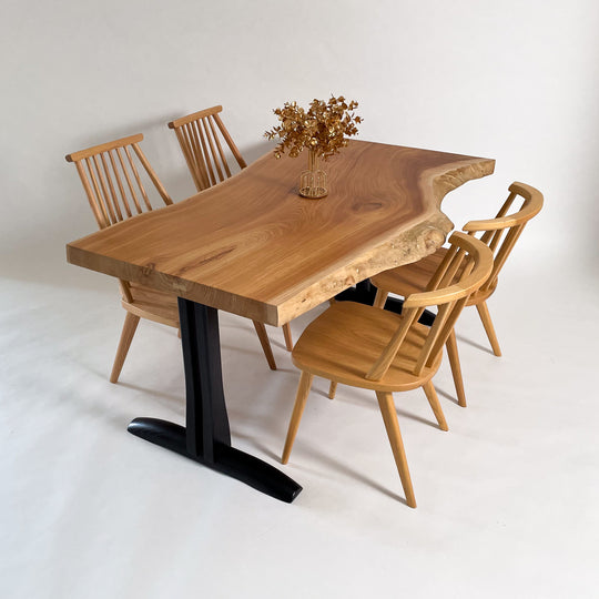 No.1873　欅（けやき）/一枚板ダイニングテーブル