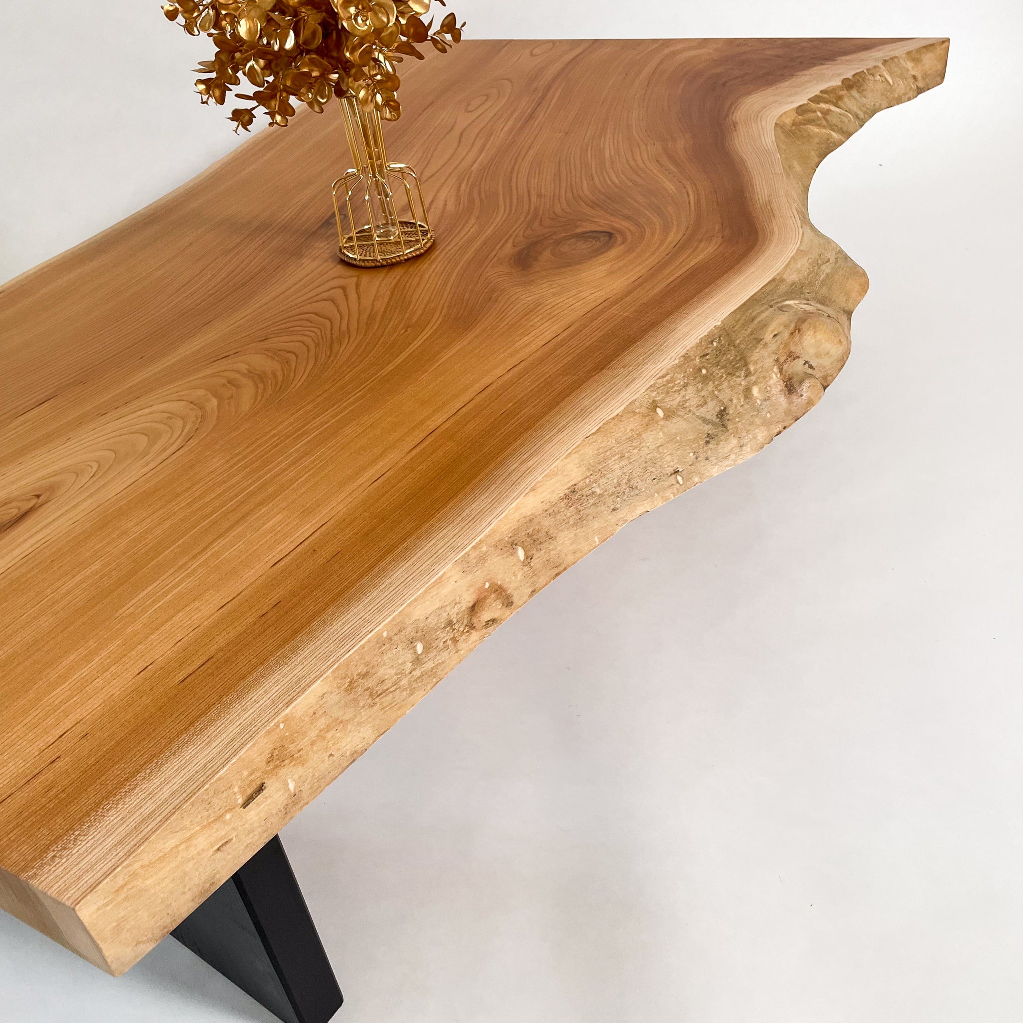 KIDOMEIMOKU 欅一枚板リビングテーブル｜145cm(4人掛け) – 【公式