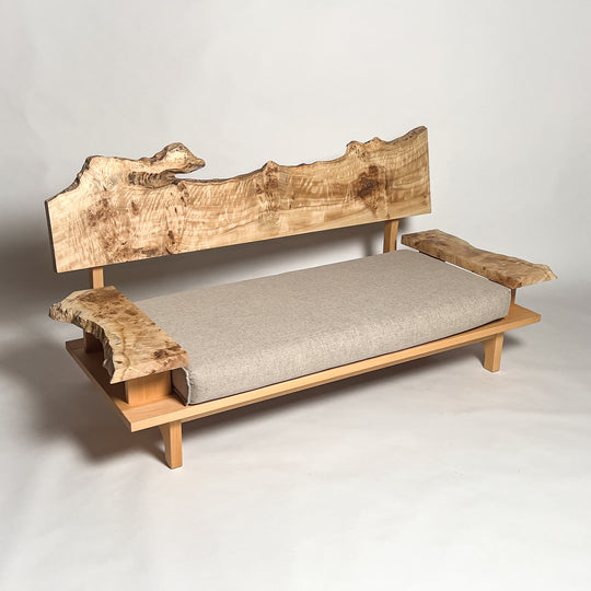 No.2036N　ポプラ/一枚板ソファ