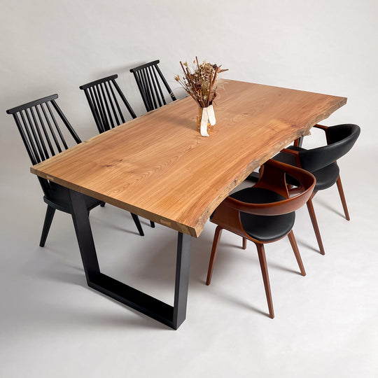 No.1290　欅（けやき）/一枚板ダイニングテーブル