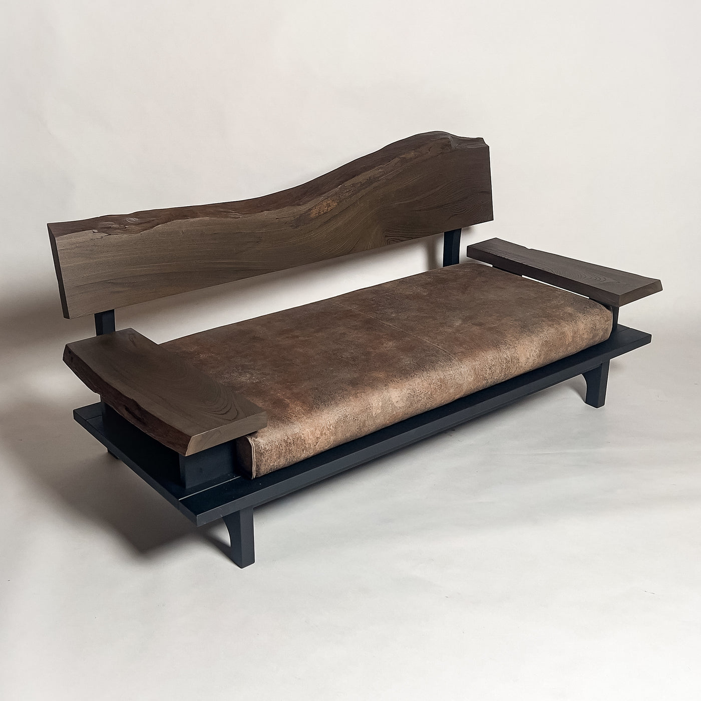 No.2279B　神代欅（じんだいけやき）/天然無垢 一枚板ソファ