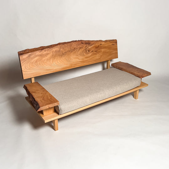 No.2035N　欅（けやき）/一枚板ソファ