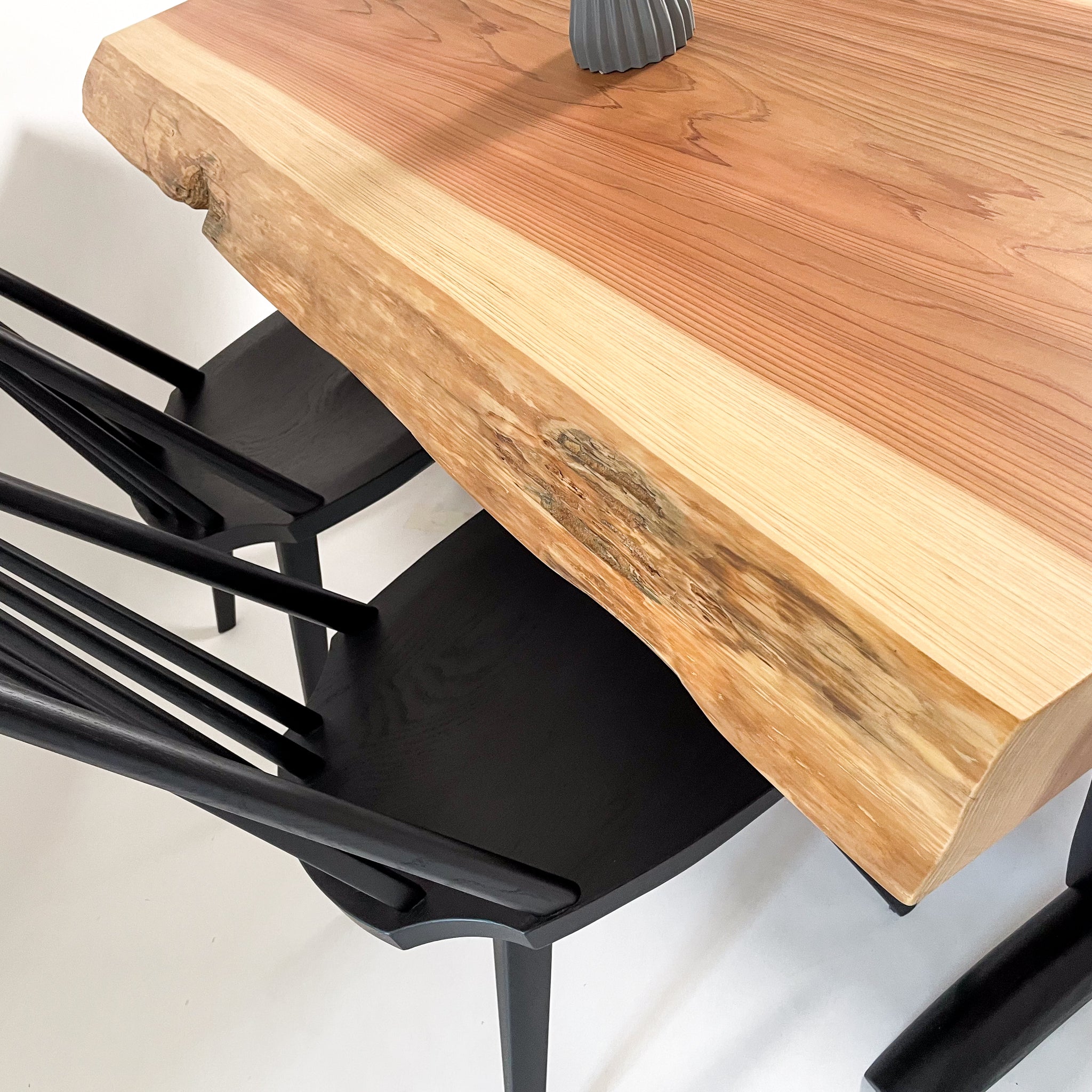 No.1909　吉野杉/一枚板ダイニングテーブル/& OSOROISU