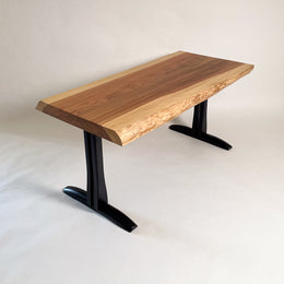 No.1909　吉野杉/一枚板ダイニングテーブル/& OSOROISU