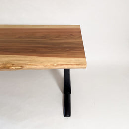 No.1909　吉野杉/一枚板ダイニングテーブル/& OSOROISU