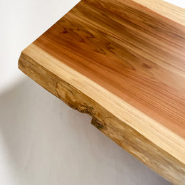 No.1909　吉野杉/一枚板ダイニングテーブル/& OSOROISU