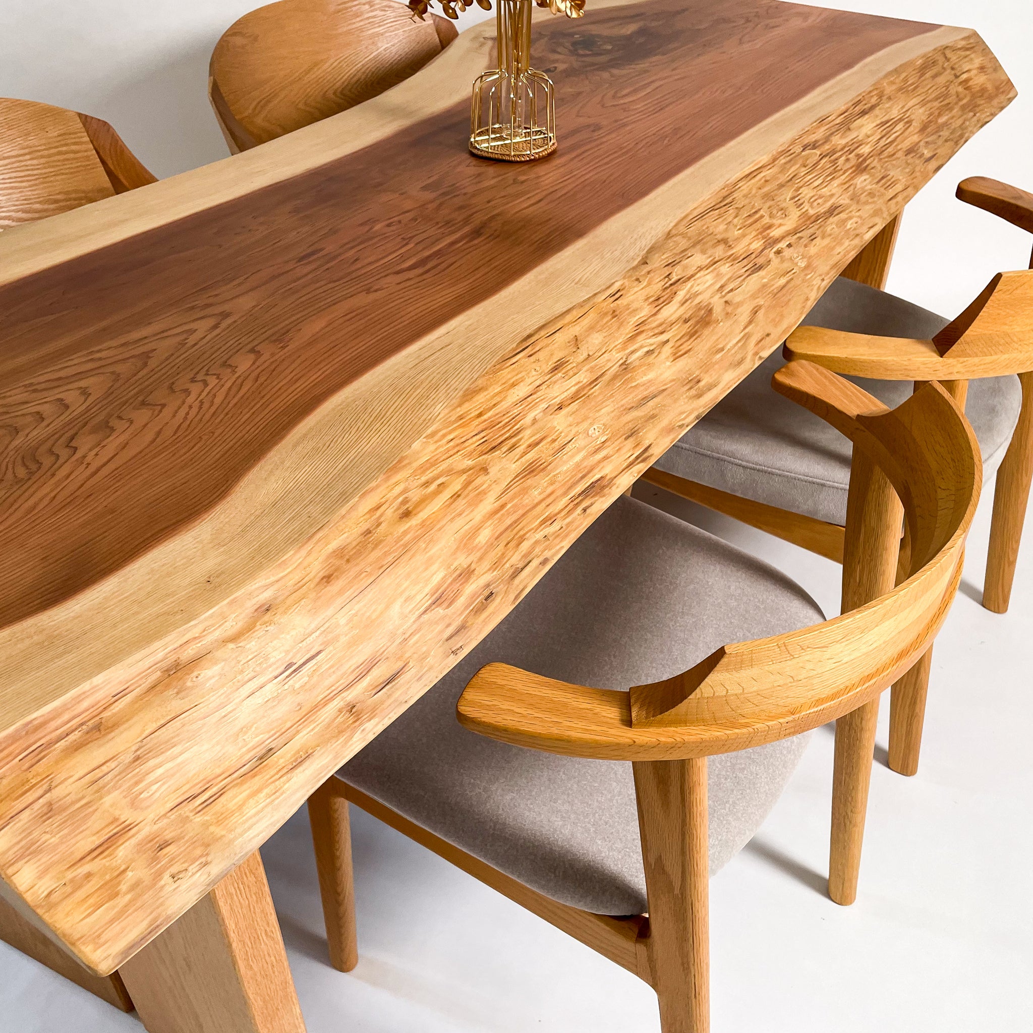 KIDOMEIMOKU 吉野杉一枚板ダイニングテーブル｜170cm(4～6人掛け