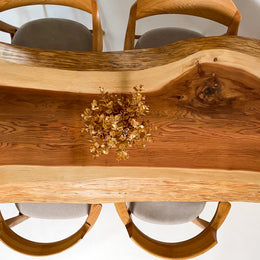 No.1911　吉野杉/一枚板ダイニングテーブル