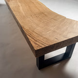 No.2075　栗（くり）/一枚板ベンチ