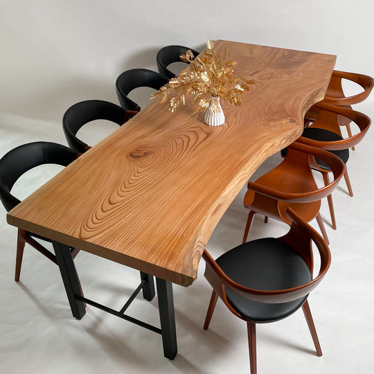 No.1026　欅（けやき）/一枚板ダイニングテーブル