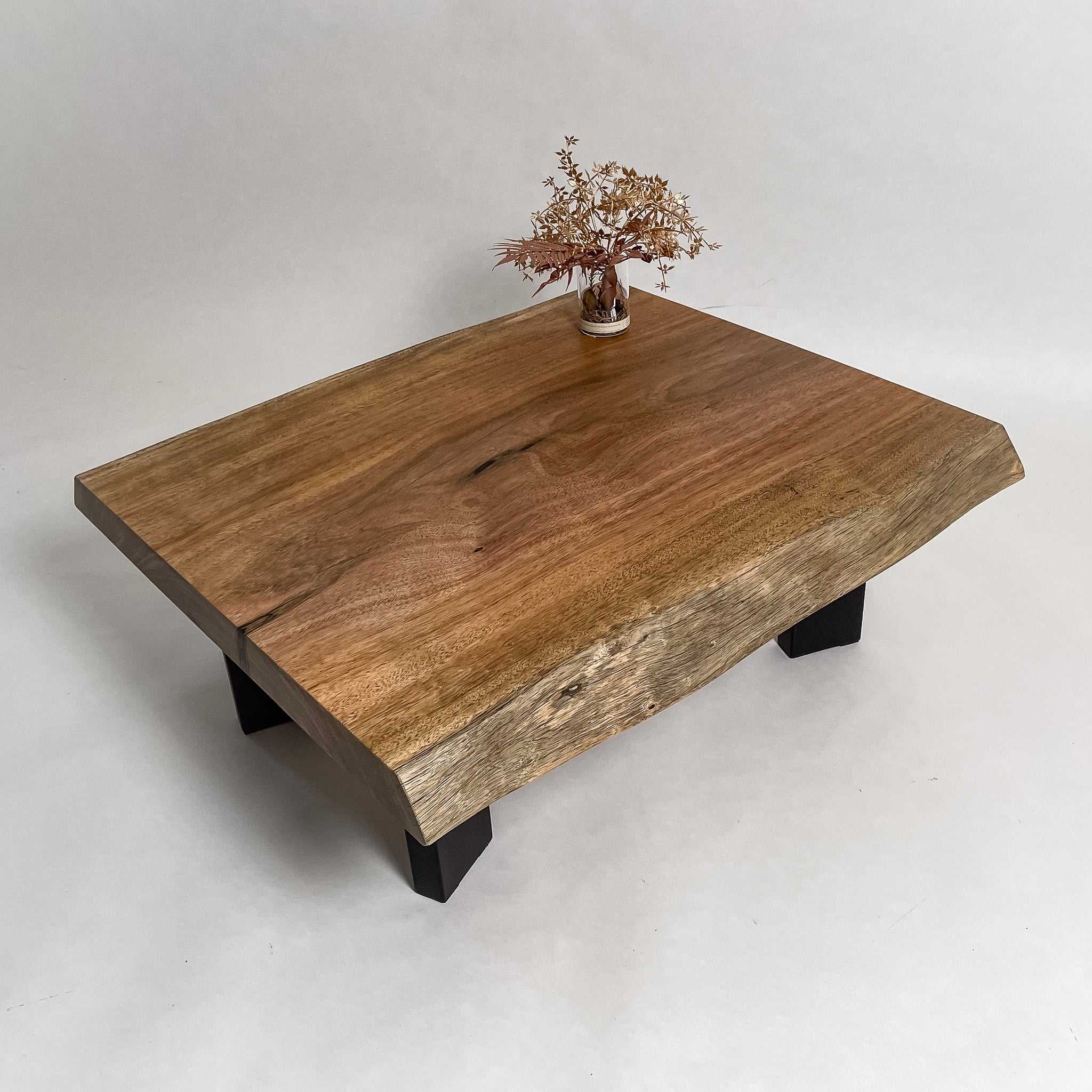 No.1940　PNGウォールナット/一枚板ローテーブル