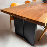 No.2085　欅（けやき）/一枚板ダイニングテーブル