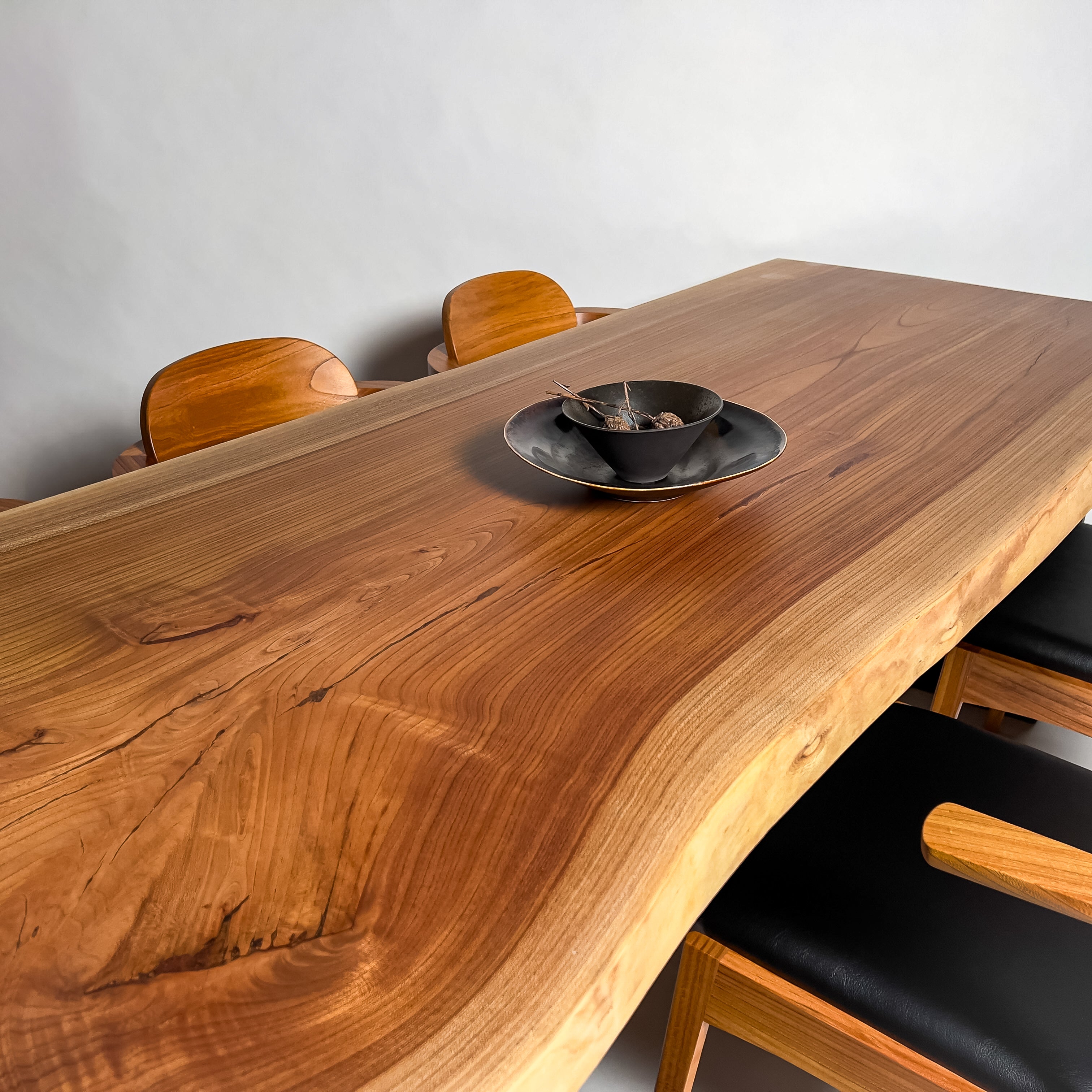 No.2085　欅（けやき）/一枚板ダイニングテーブル