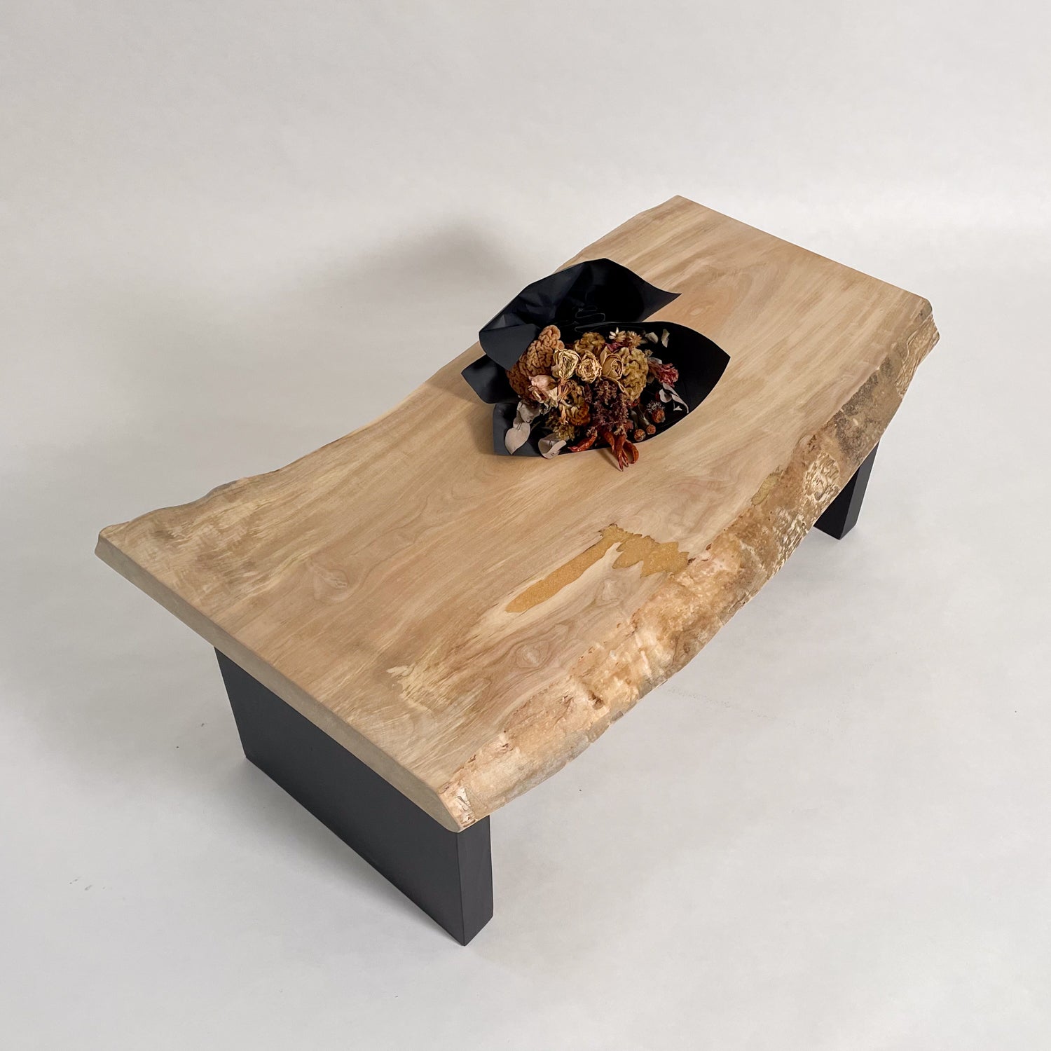 No.1418　栃（とち）/一枚板ローテーブル