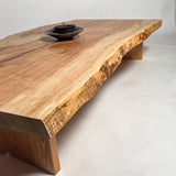 No.2072　栃（とち）/一枚板座卓