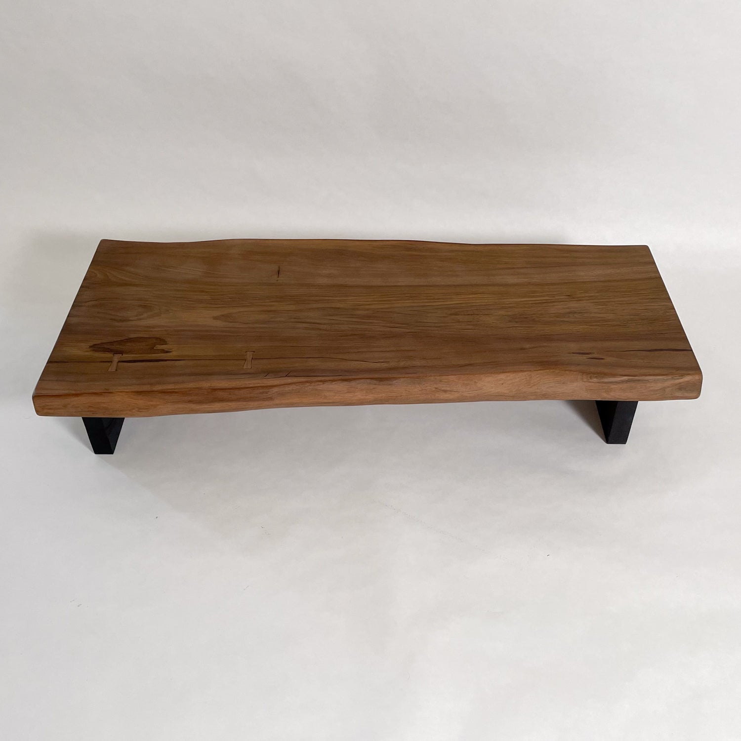 KIDOMEIMOKU 神代欅一枚板ローテーブル｜130cm(2~4人掛け