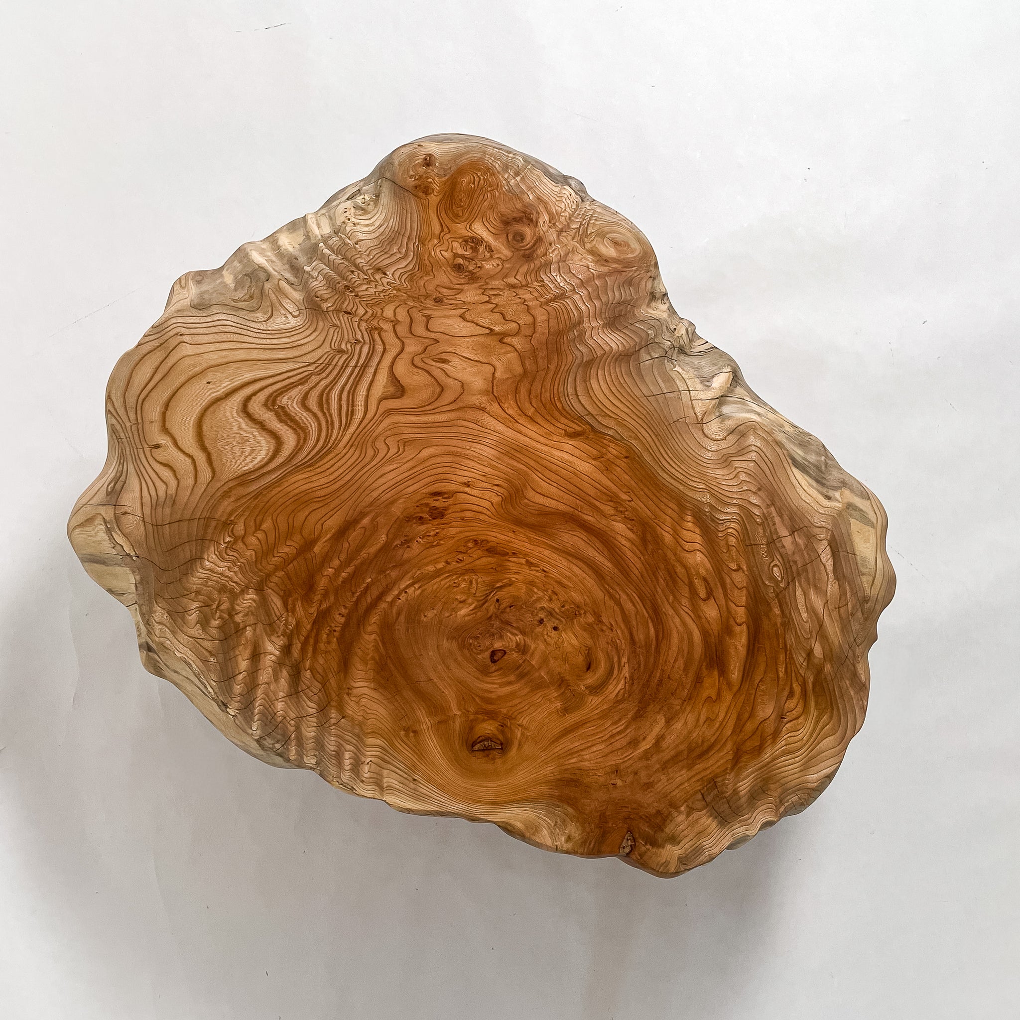 めるる様ご予約品　瘤の味わい【天然木 花台】一枚板 美品 ¥23,600→ めるる様ご予約品 売り尽くし 【天然木 花台】一枚板 床の間 ¥