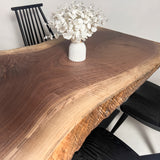 No.2086　ウォールナット/一枚板ダイニングテーブル