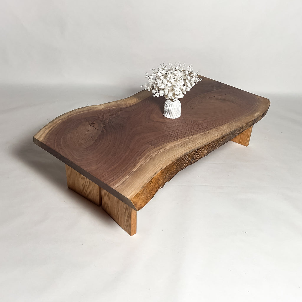 No.2086　ウォールナット/一枚板リビングテーブル