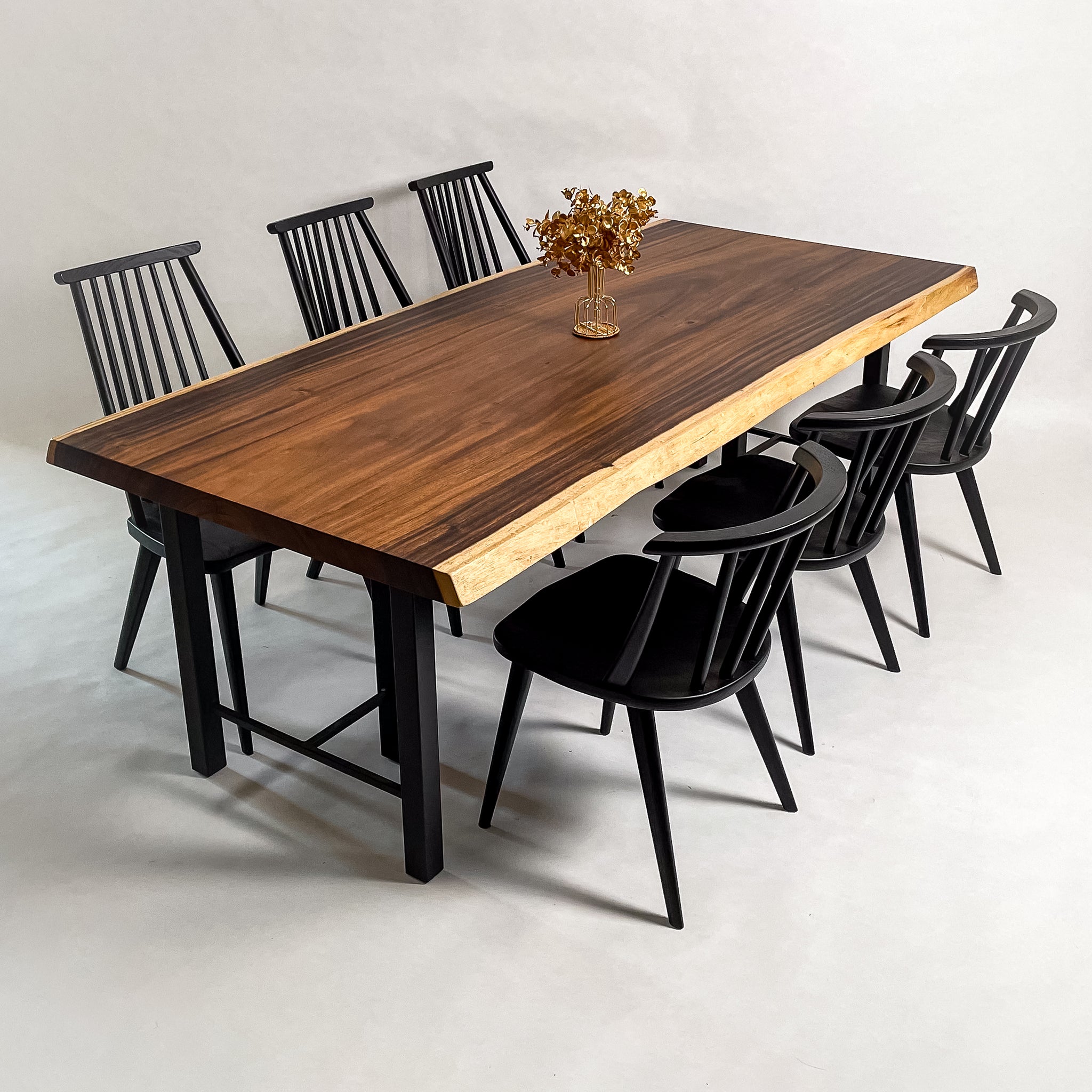 一枚板 テーブル ダイニングテーブル モンキーポッド 180cm 兼用 4人用